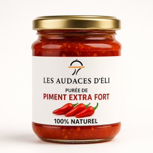 Purée de Piment Extra Fort (Les Audaces d’Eli)