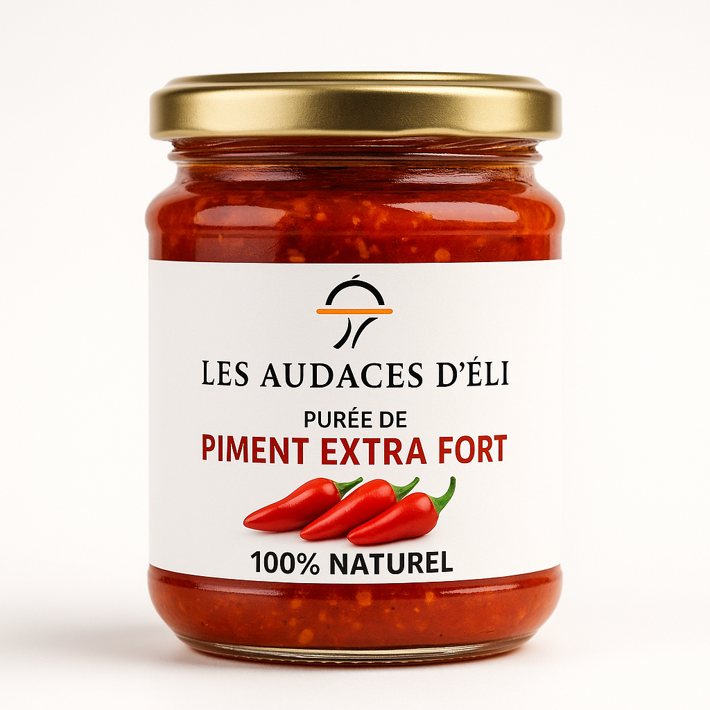 Purée de Piment Extra Fort (Les Audaces d’Eli)